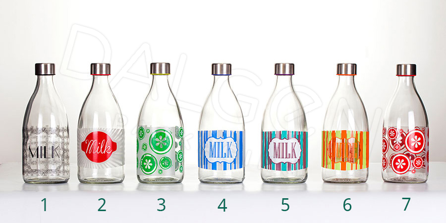 MILK & JUICE BOTTLES