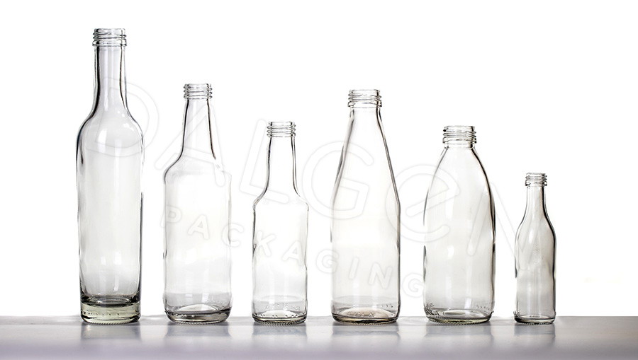 GLASS SAUCE BOTTLES