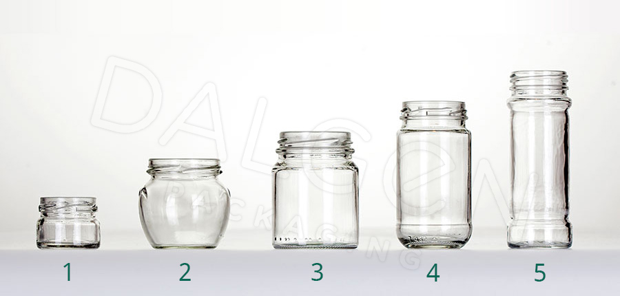 JAM JARS - NO LIDS