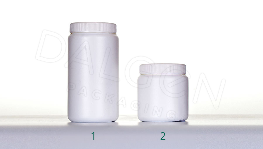 HDPE PLASTIC JARS