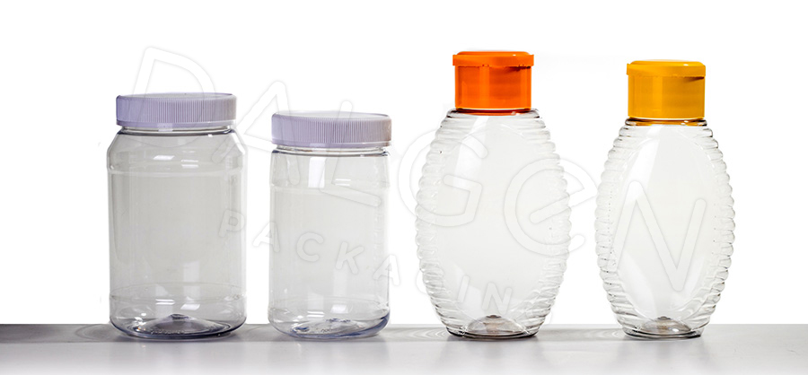 PET HONEY SQUEEZE & JARS